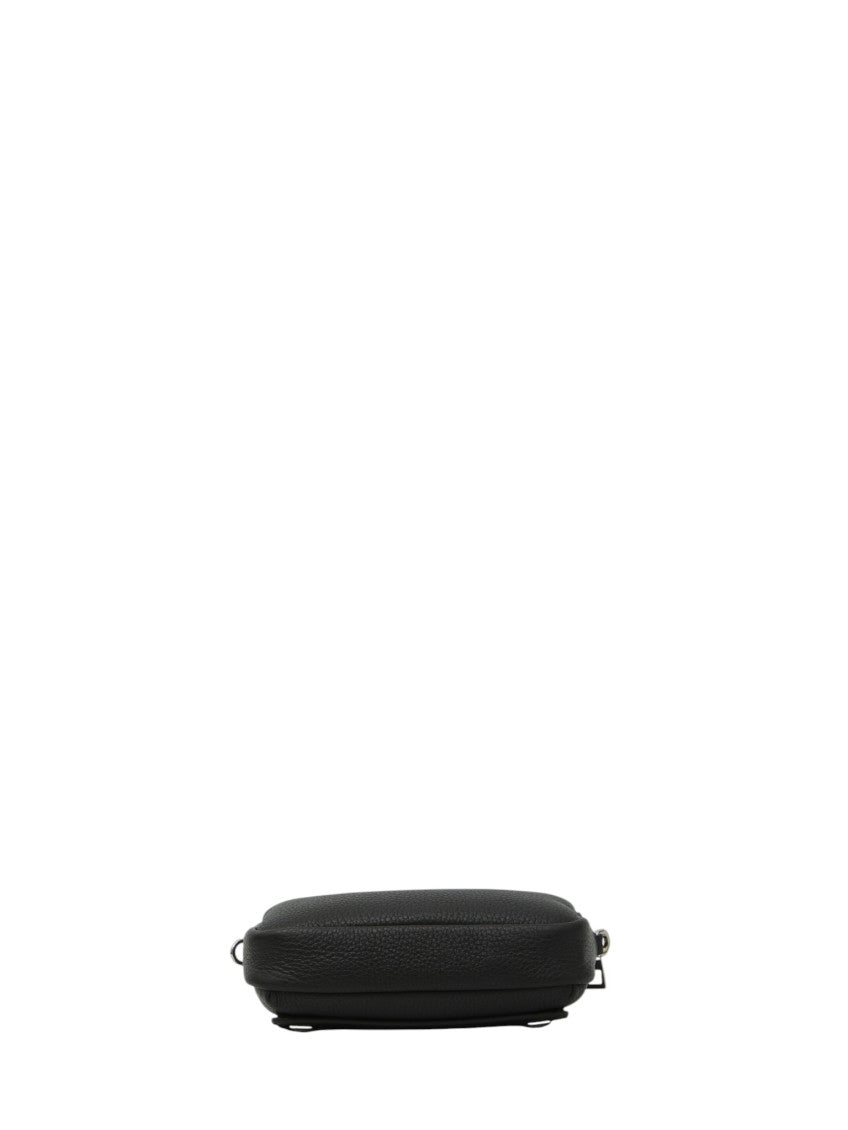 Black Logo Small Messenger Bag 4