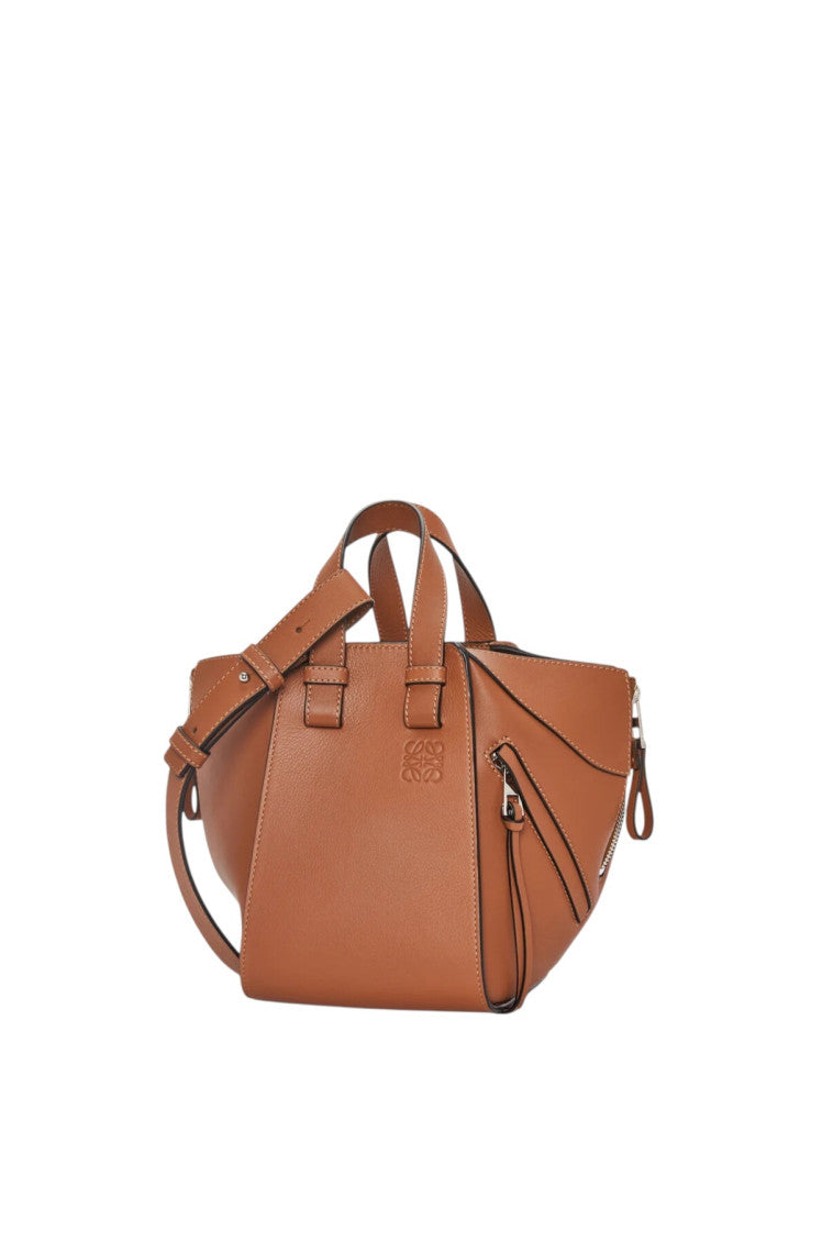 Brown Compact Hammock Mini Satchel 2