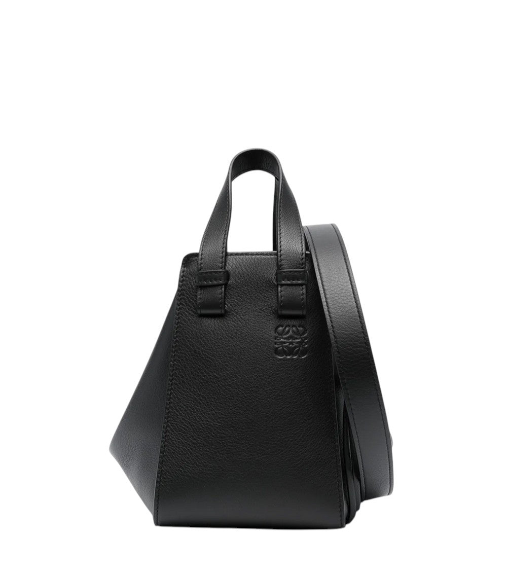 Black Compact Hammock Mini Satchel 1