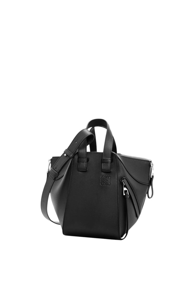 Black Compact Hammock Mini Satchel 2