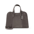 Brown Logo Medium Satchel 1