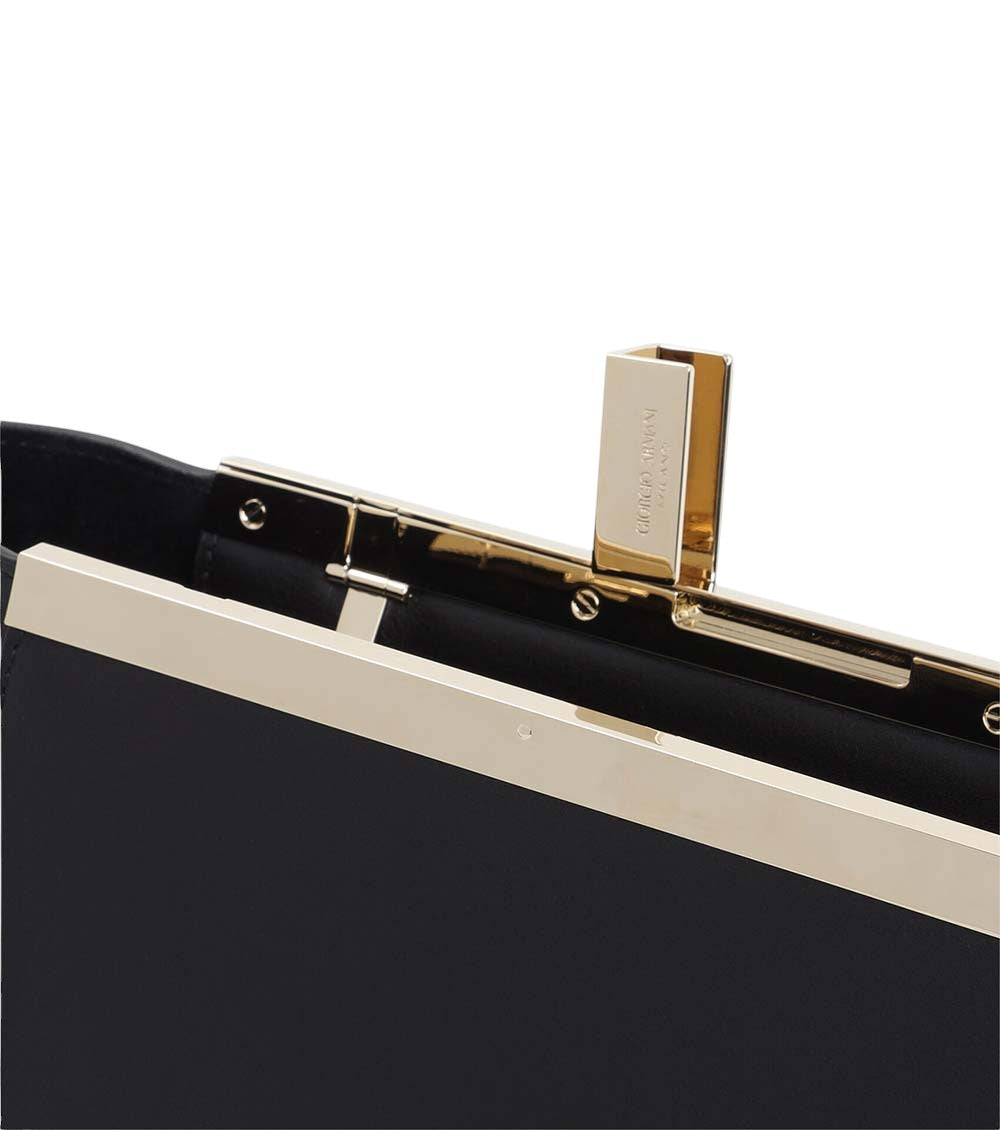 Black Logo Clutch 3