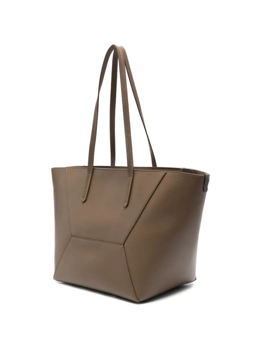 Brown Duo Large Tote 2