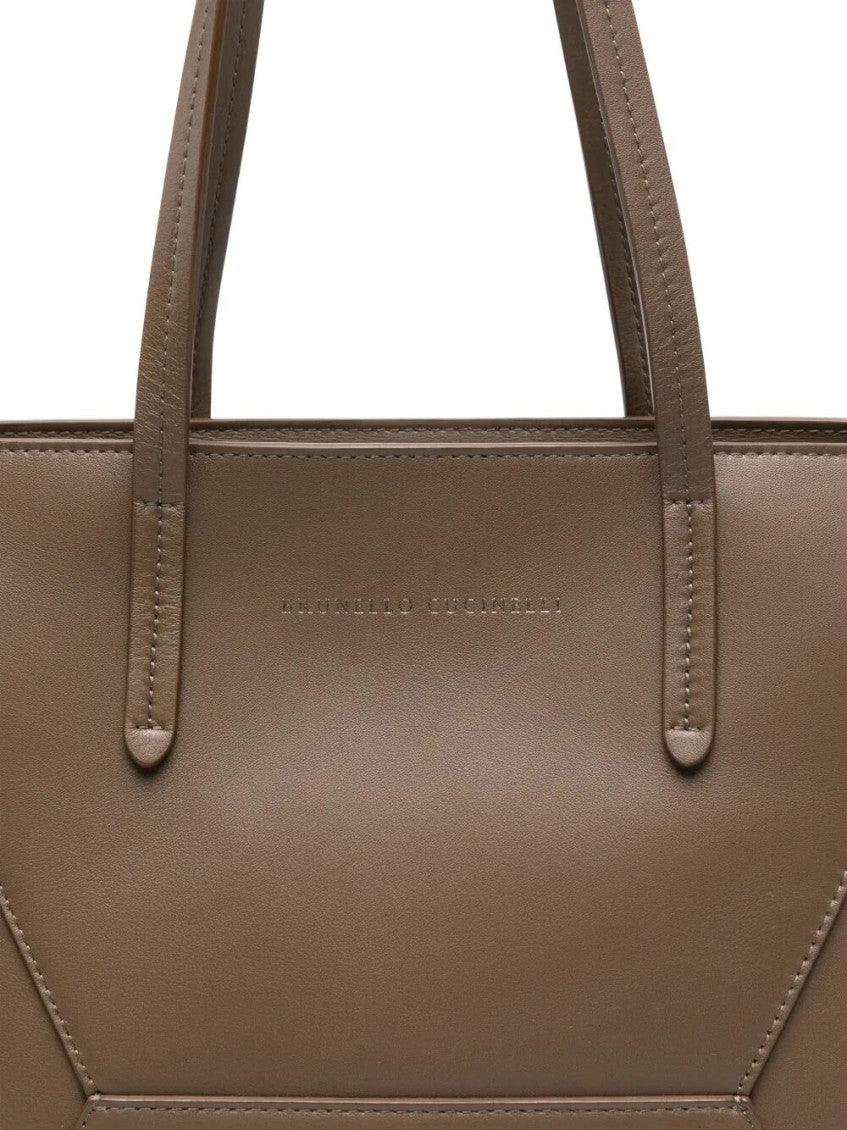 Brown Duo Large Tote 4