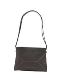 Brown Logo Medium Shoulder Bag 1