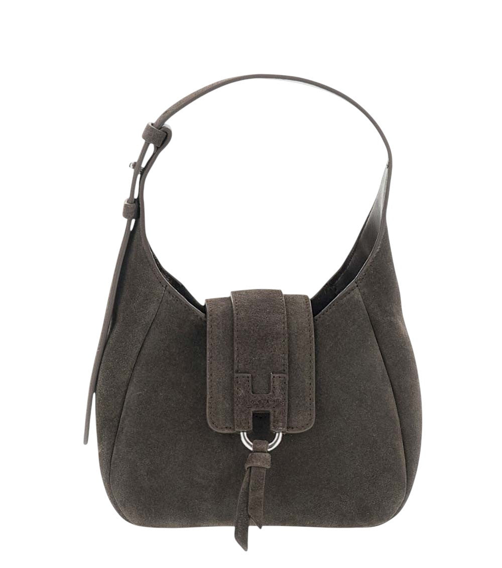 Dark Brown Trend Mini Hobo 1