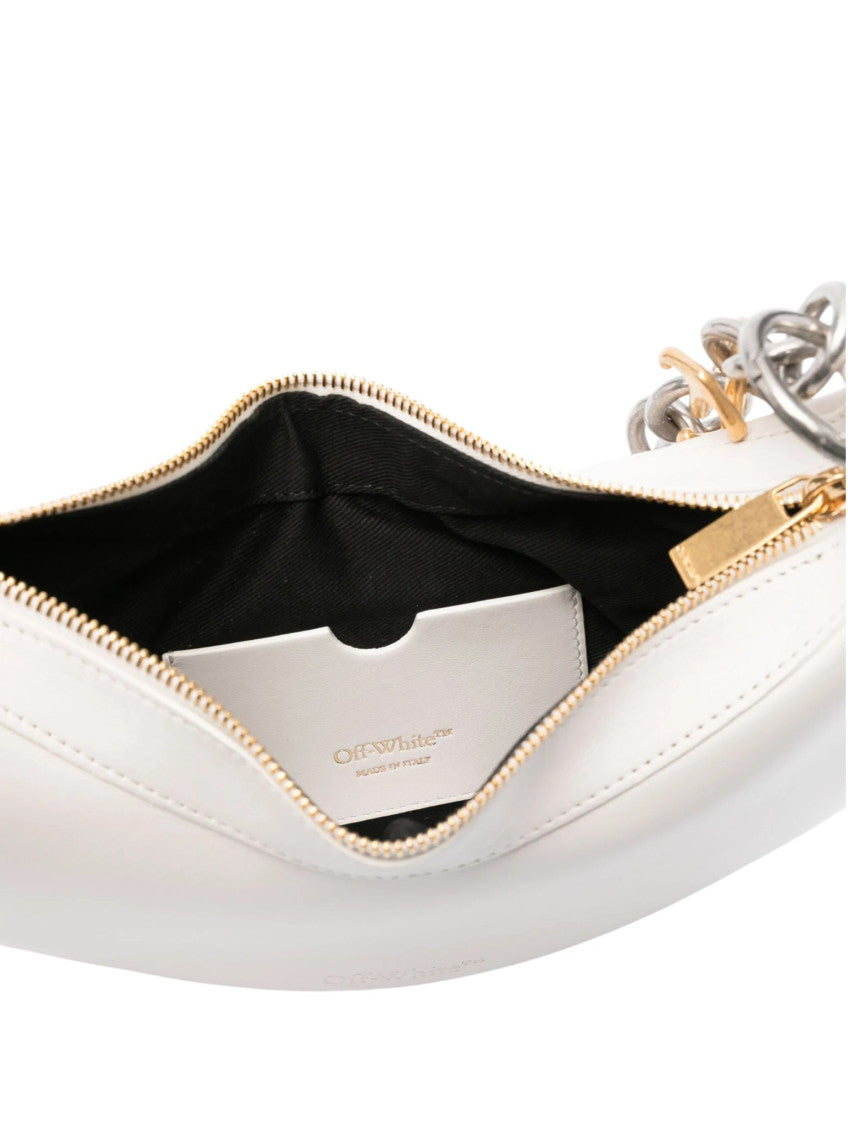 White Hemisphere Medium Shoulder Bag 3