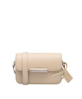 Beige Screw Mini Crossbody Bag 1