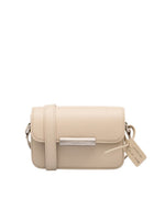 Beige Screw Mini Crossbody Bag 1