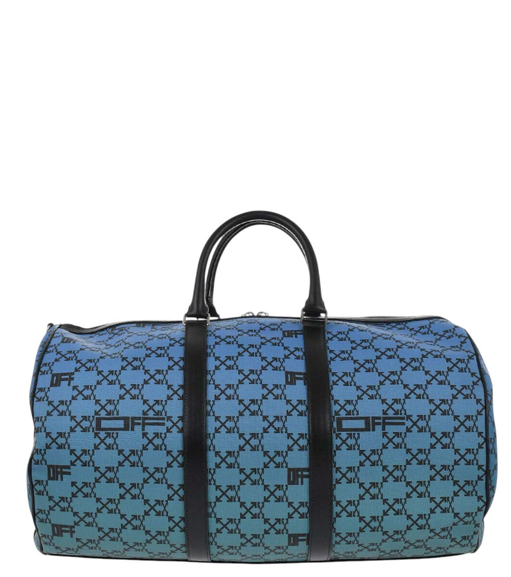 Blue Arrow Logo Large Duffle Bag 1