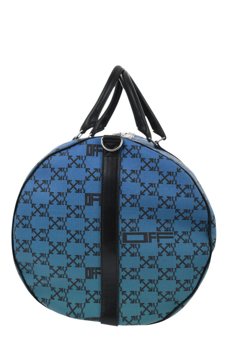 Blue Arrow Logo Large Duffle Bag 2