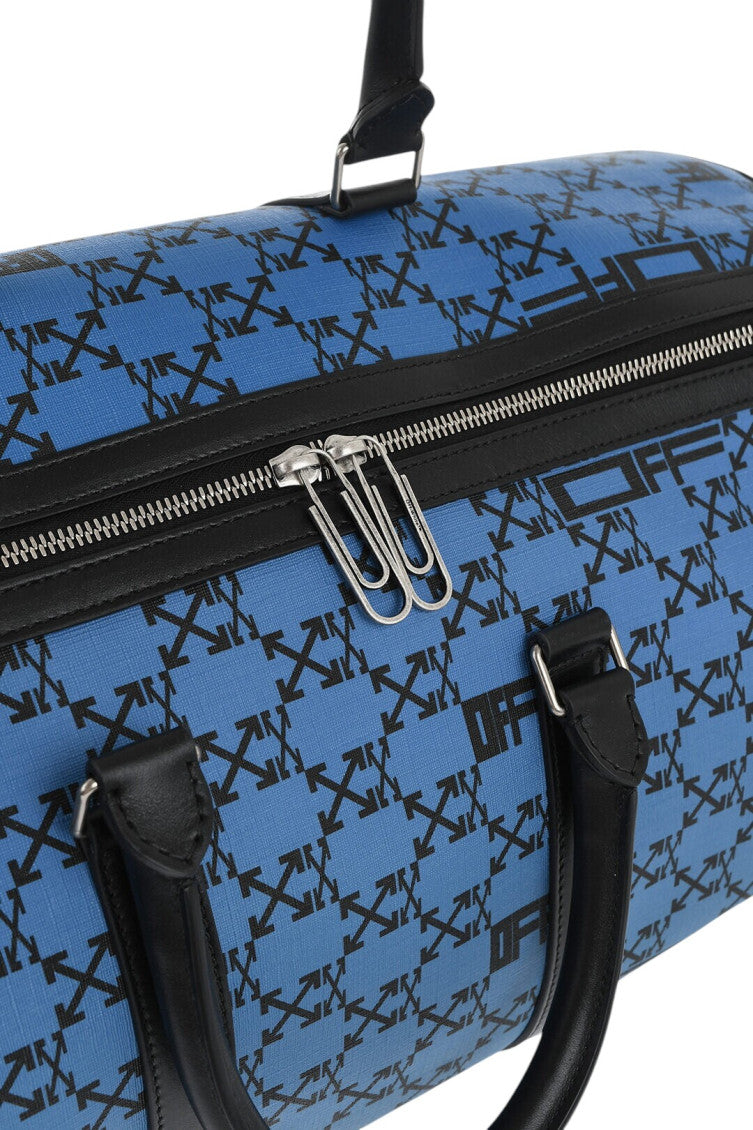 Blue Arrow Logo Large Duffle Bag 3