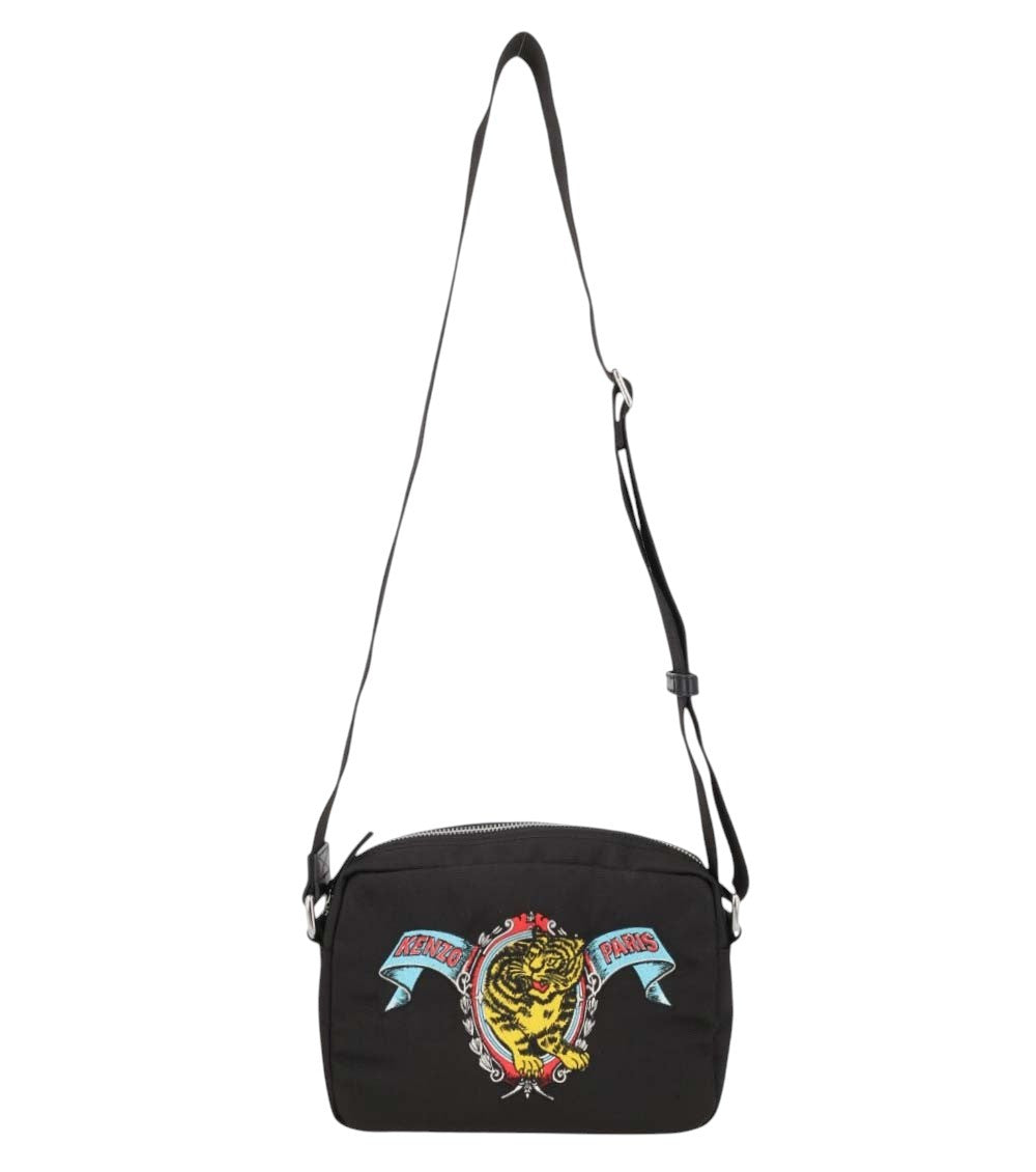 Black Jumping Tiger Small Crossbody Bag 1