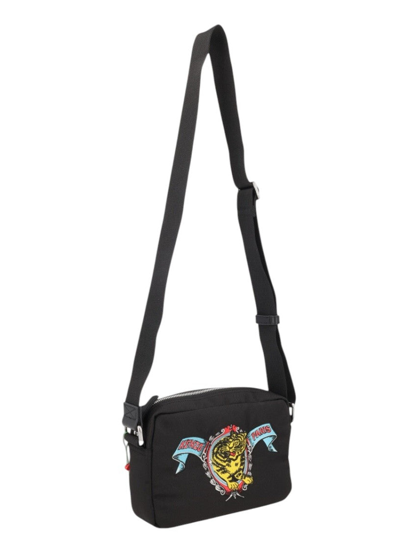 Black Jumping Tiger Small Crossbody Bag 2