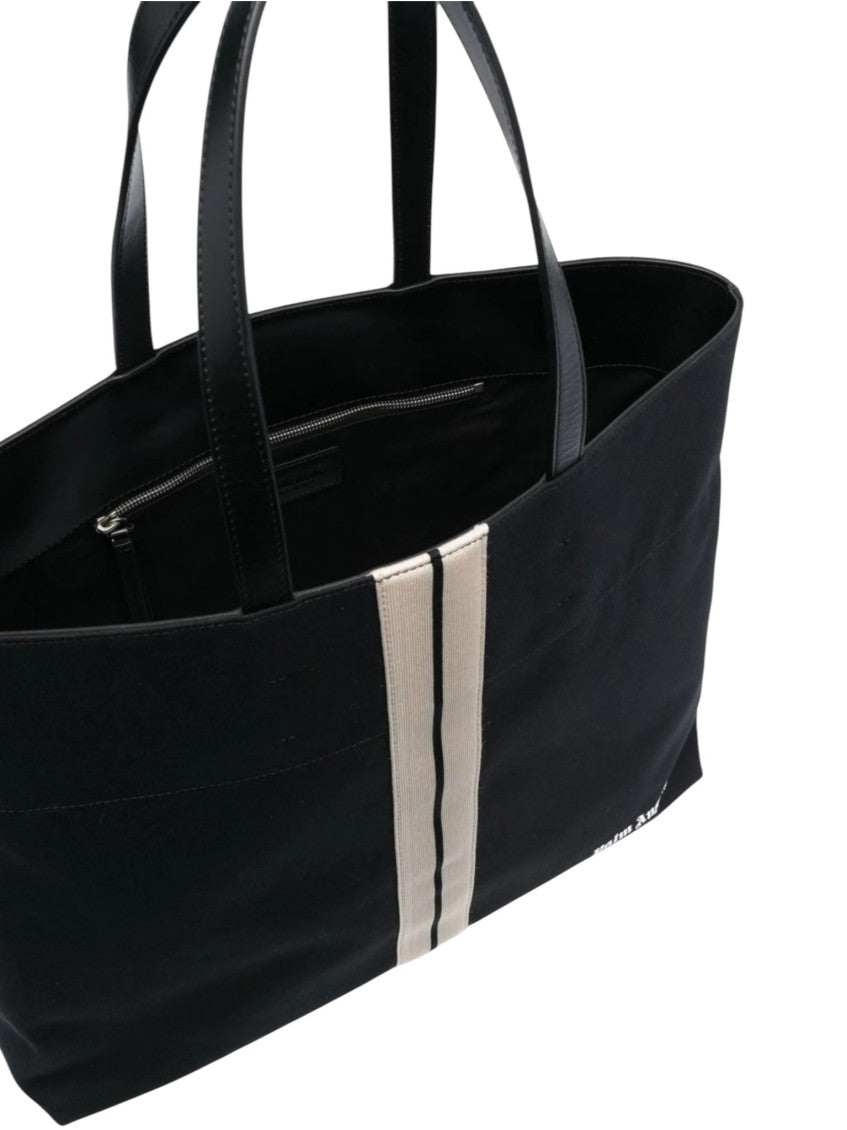 Black Logo Large Tote 3