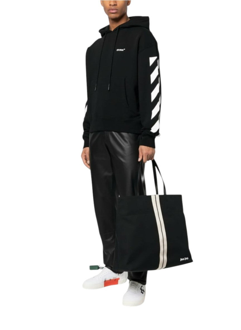 Black Logo Large Tote 4