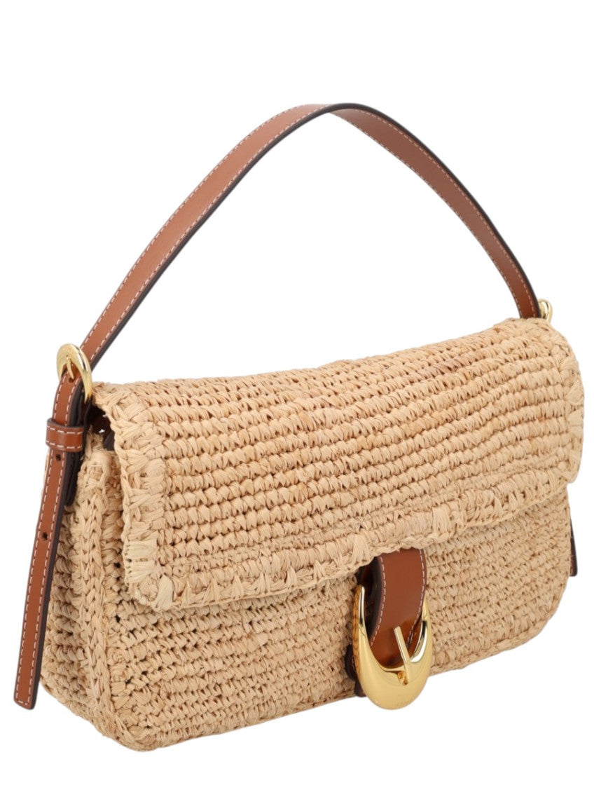 Natural Harlow Medium Shoulder Bag 2