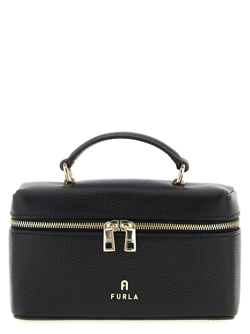 Black Camelia Mini Crossbody Bag 1