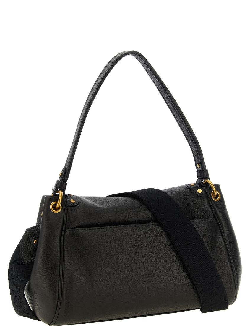 Black Chany Medium Shoulder Bag 2