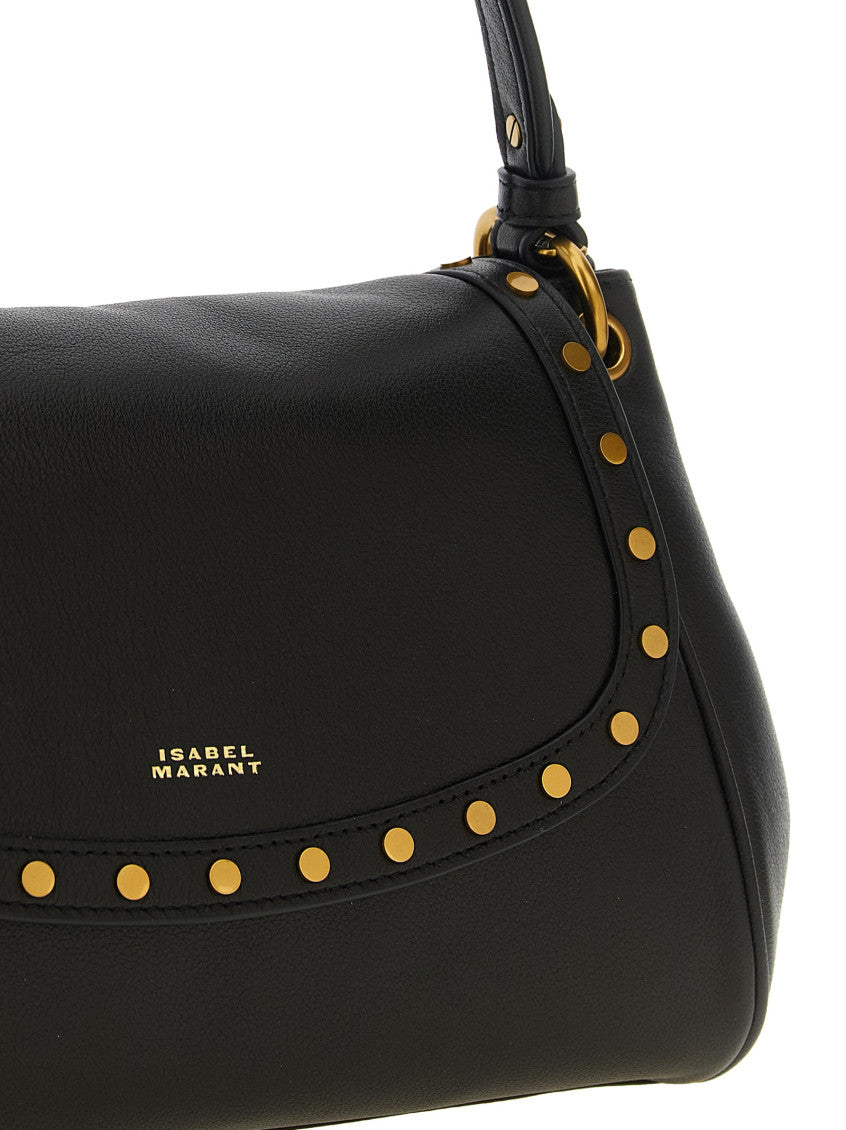 Black Chany Medium Shoulder Bag 4