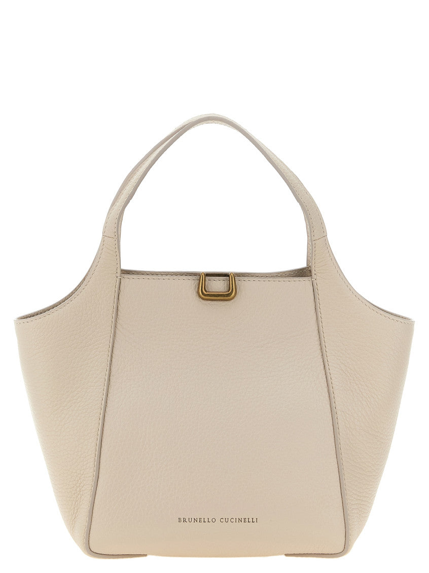 Beige Sartorial Small Satchel 1