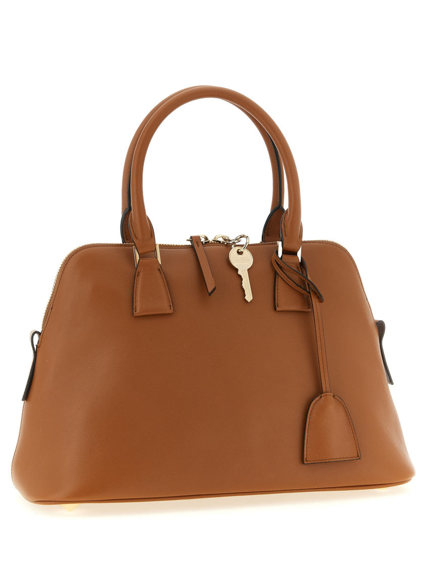 Brown 5AC Soft Medium Satchel 3