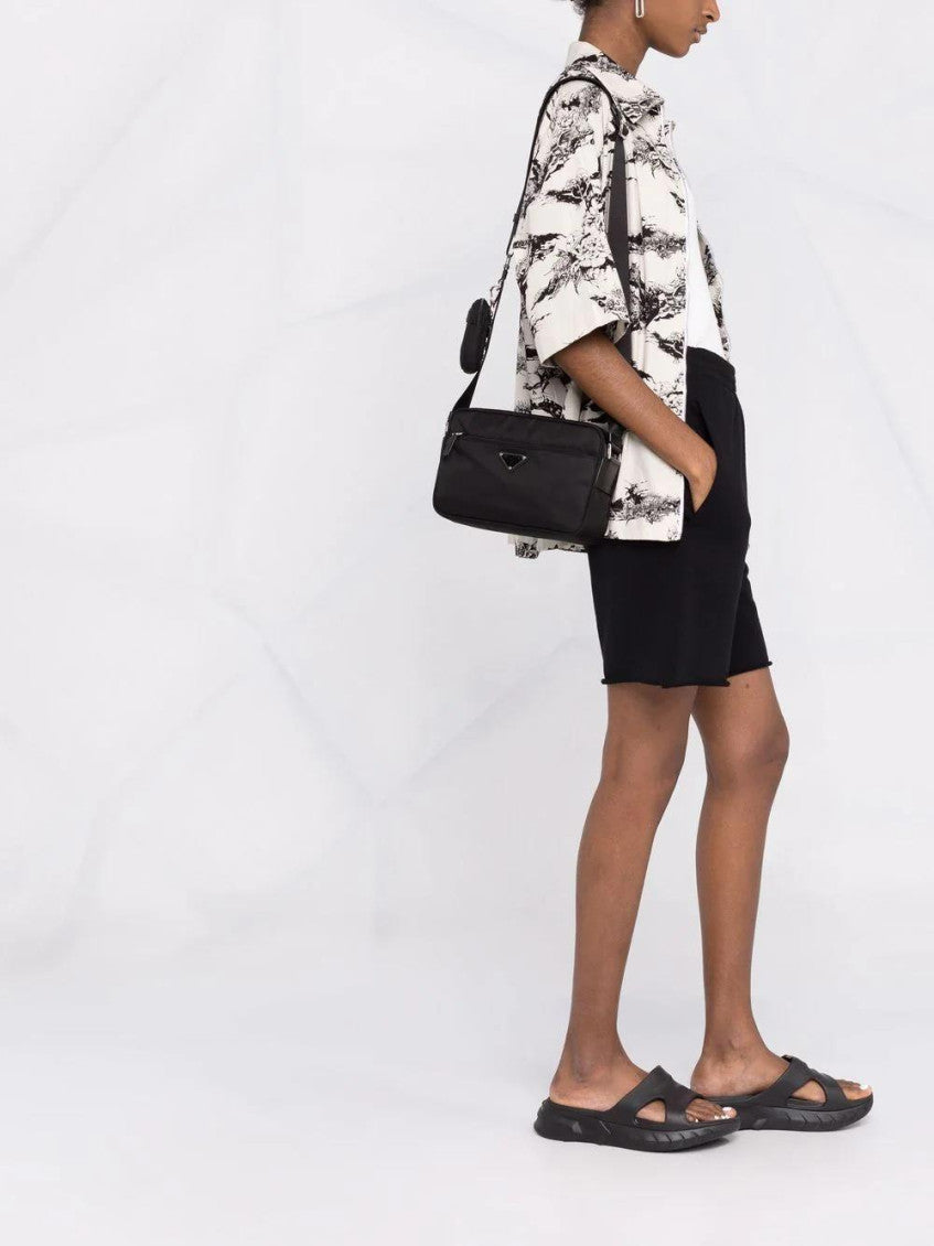 Black Re-nylon Crossbody Bag 2