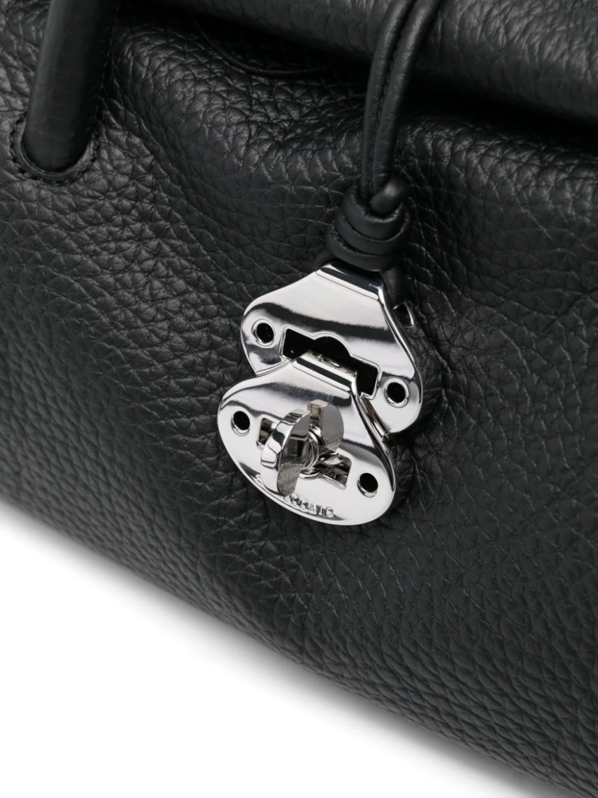 Black Dotta Centauro Small Satchel Bag 4