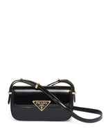 Black Logo-plaque Shoulder Bag 1