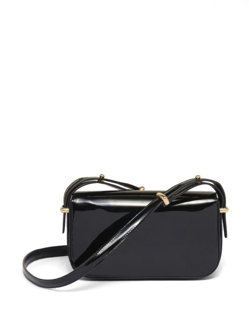 Black Logo-plaque Shoulder Bag 2