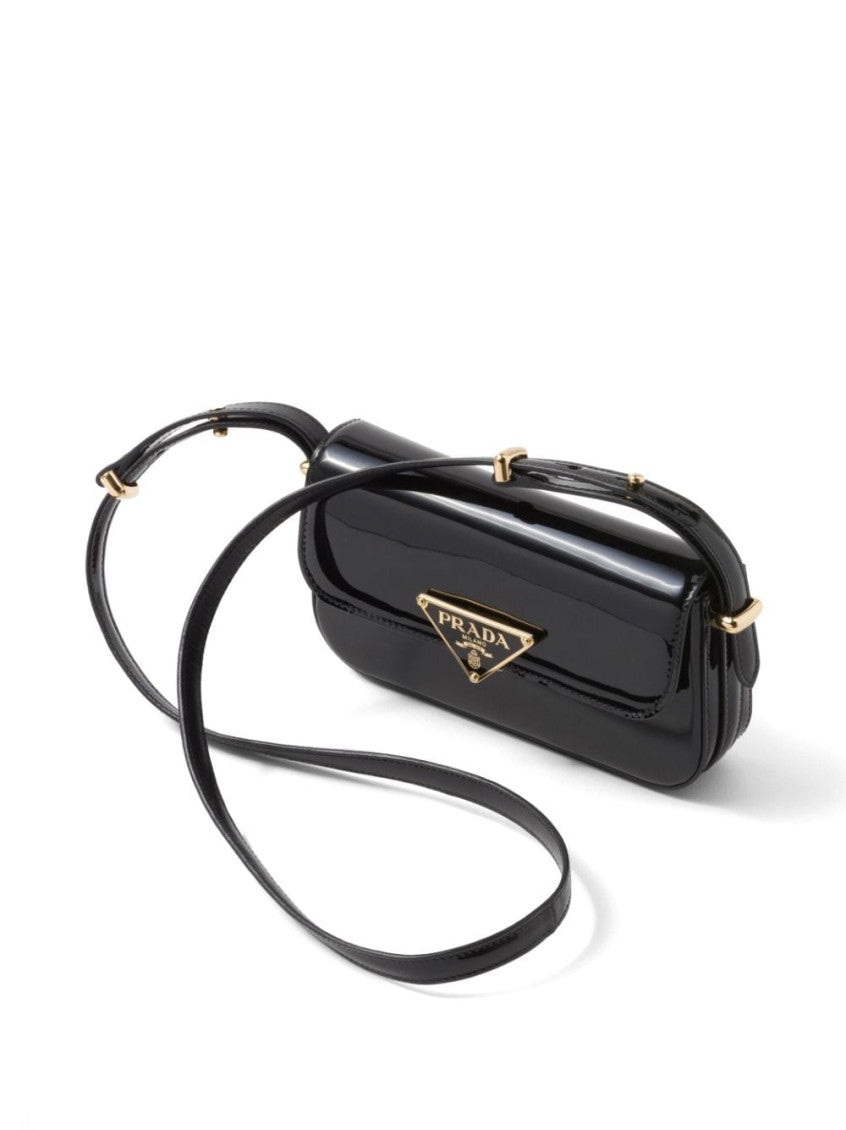 Black Logo-plaque Shoulder Bag 3