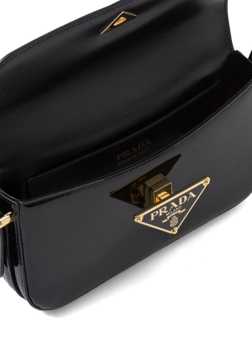 Black Logo-plaque Shoulder Bag 5