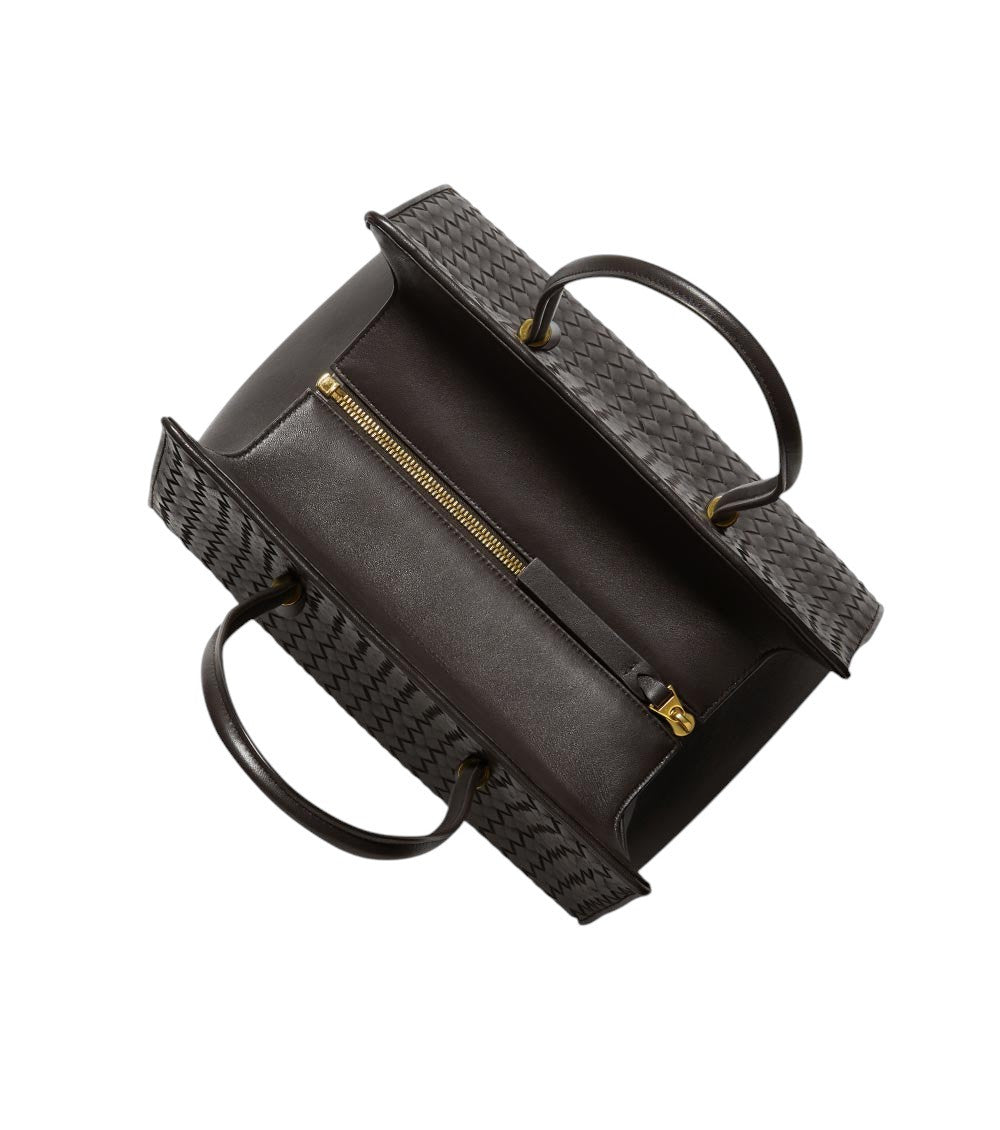 Dark Brown Barbara Small Tote 3