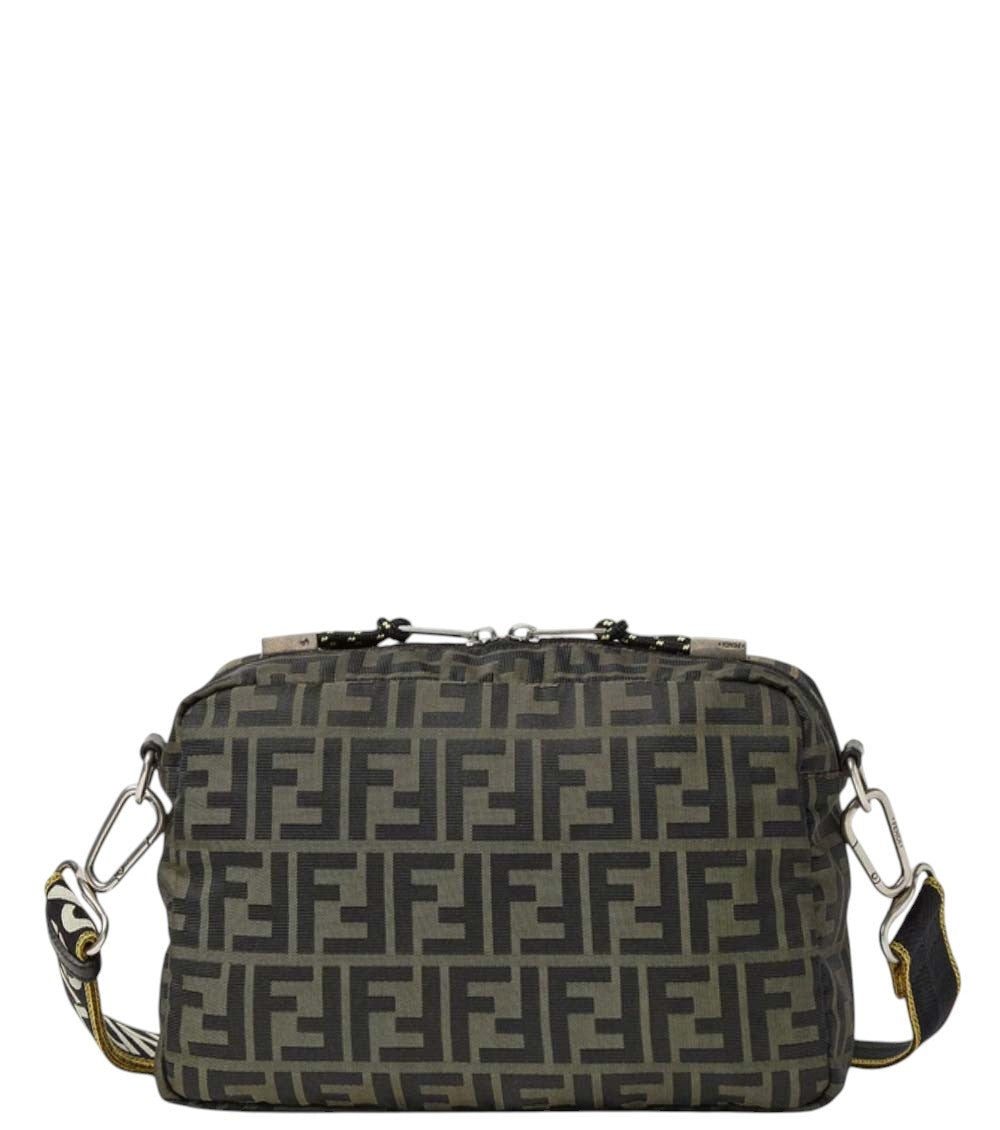 Brown FF Zucca Small Crossbody Bag 3