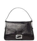 Black Flap 26325  Large Shoulder Bag 1