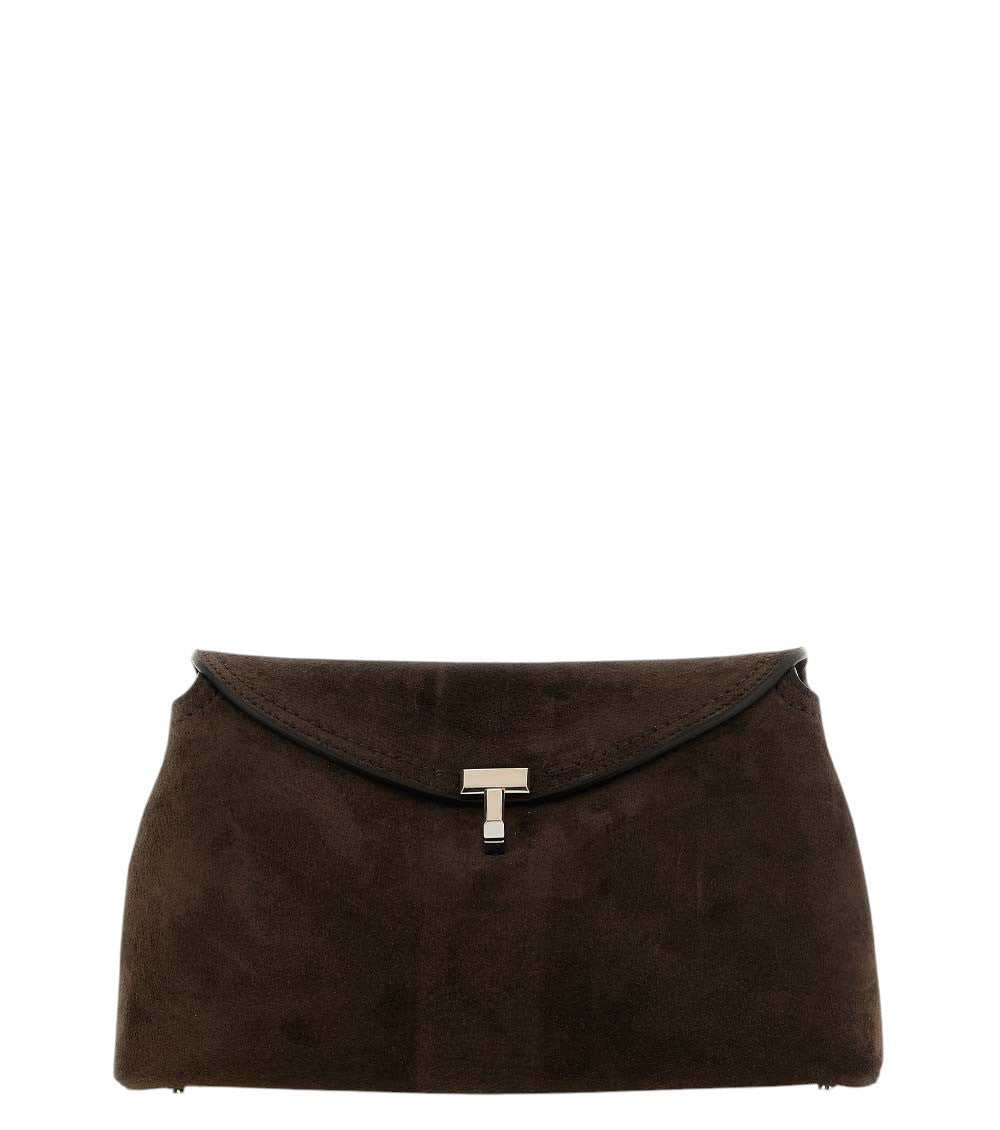 Brown T-Lock Clutch 1