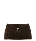 Brown T-Lock Clutch 1