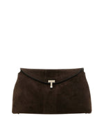 Brown T-Lock Clutch 1