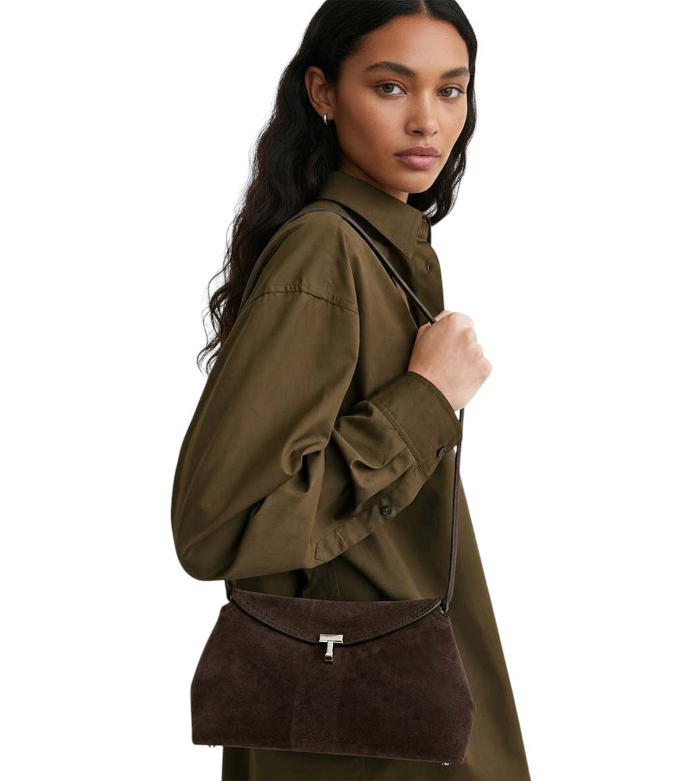 Brown T-Lock Clutch 5