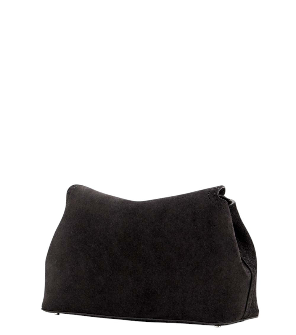 Espresso Brown T-lock Clutch 2