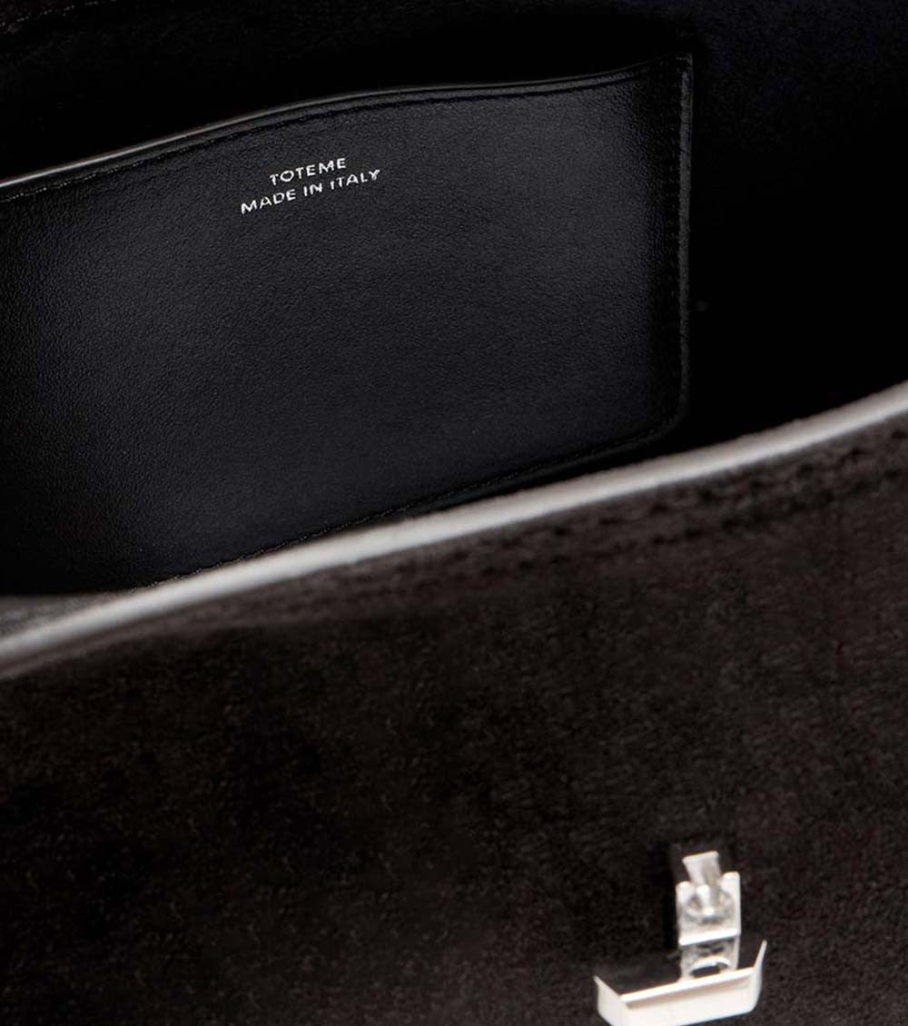Espresso Brown T-lock Clutch 3