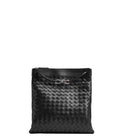 Black Flat Andiamo Small Messenger Bag 1
