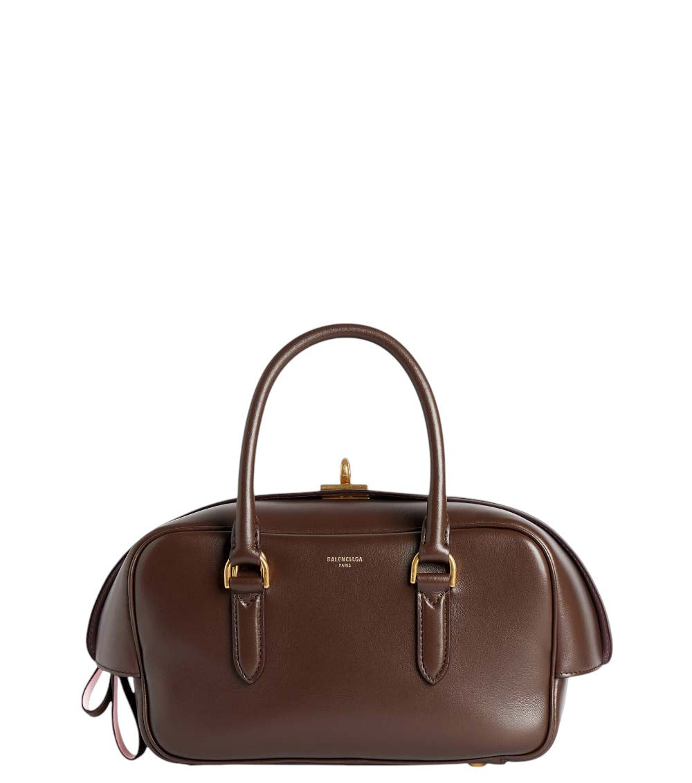 Brown Le 7 Small Duffle Bag 1