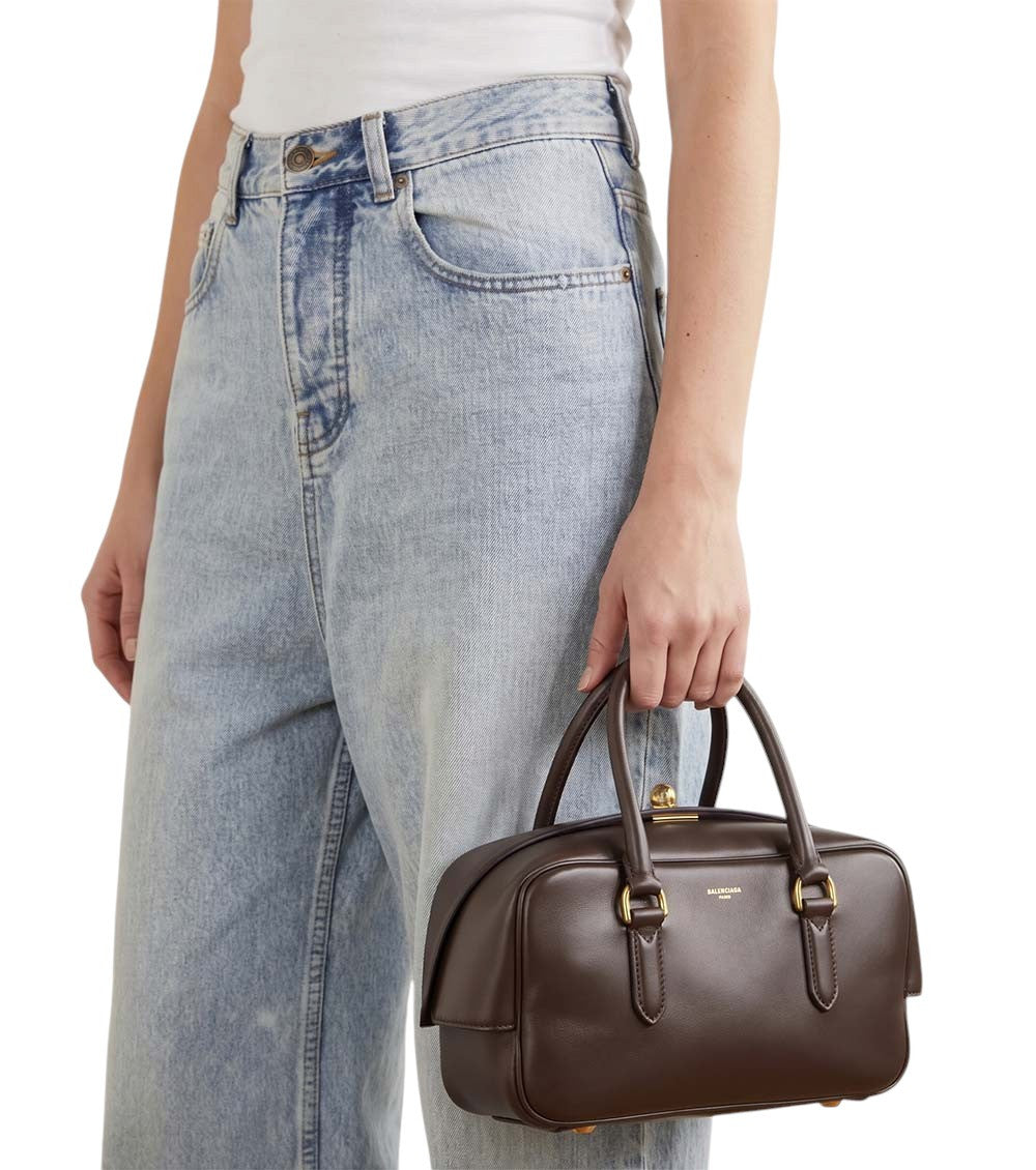 Brown Le 7 Small Duffle Bag 5