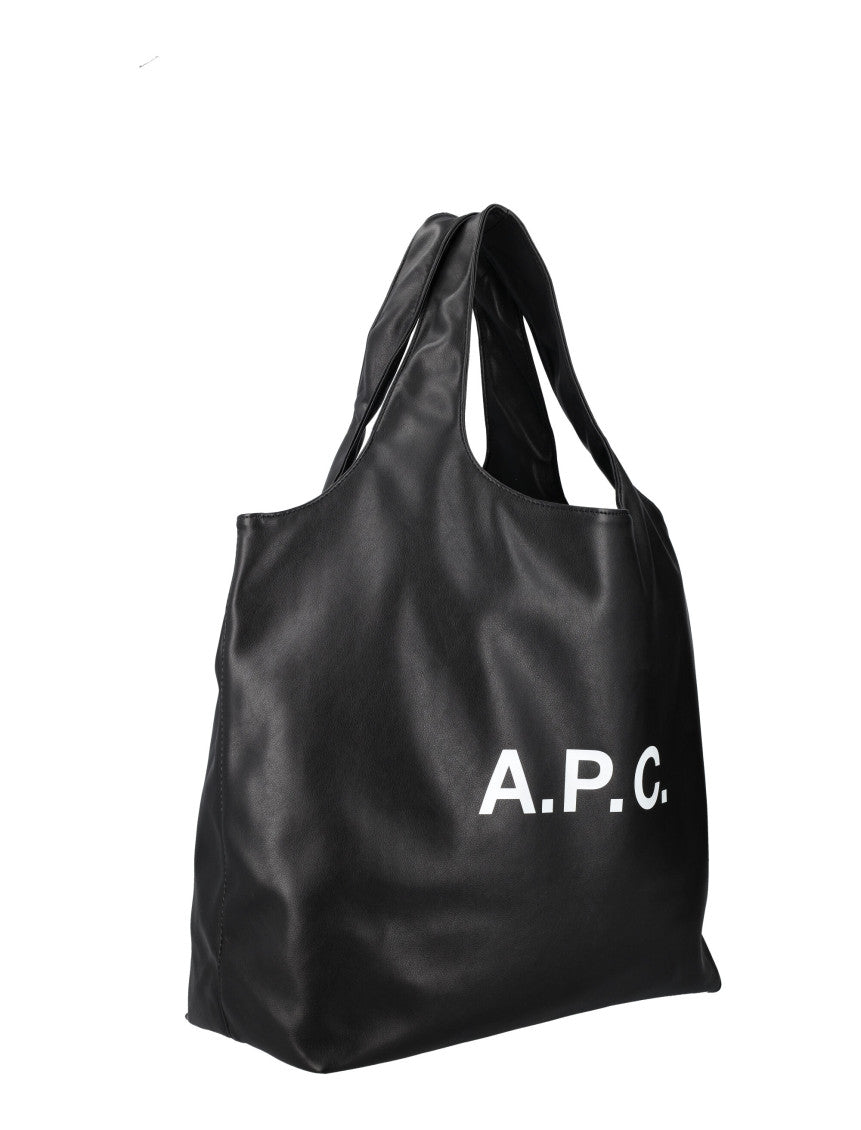 Black Ninon Logo-print Tote Bag 3