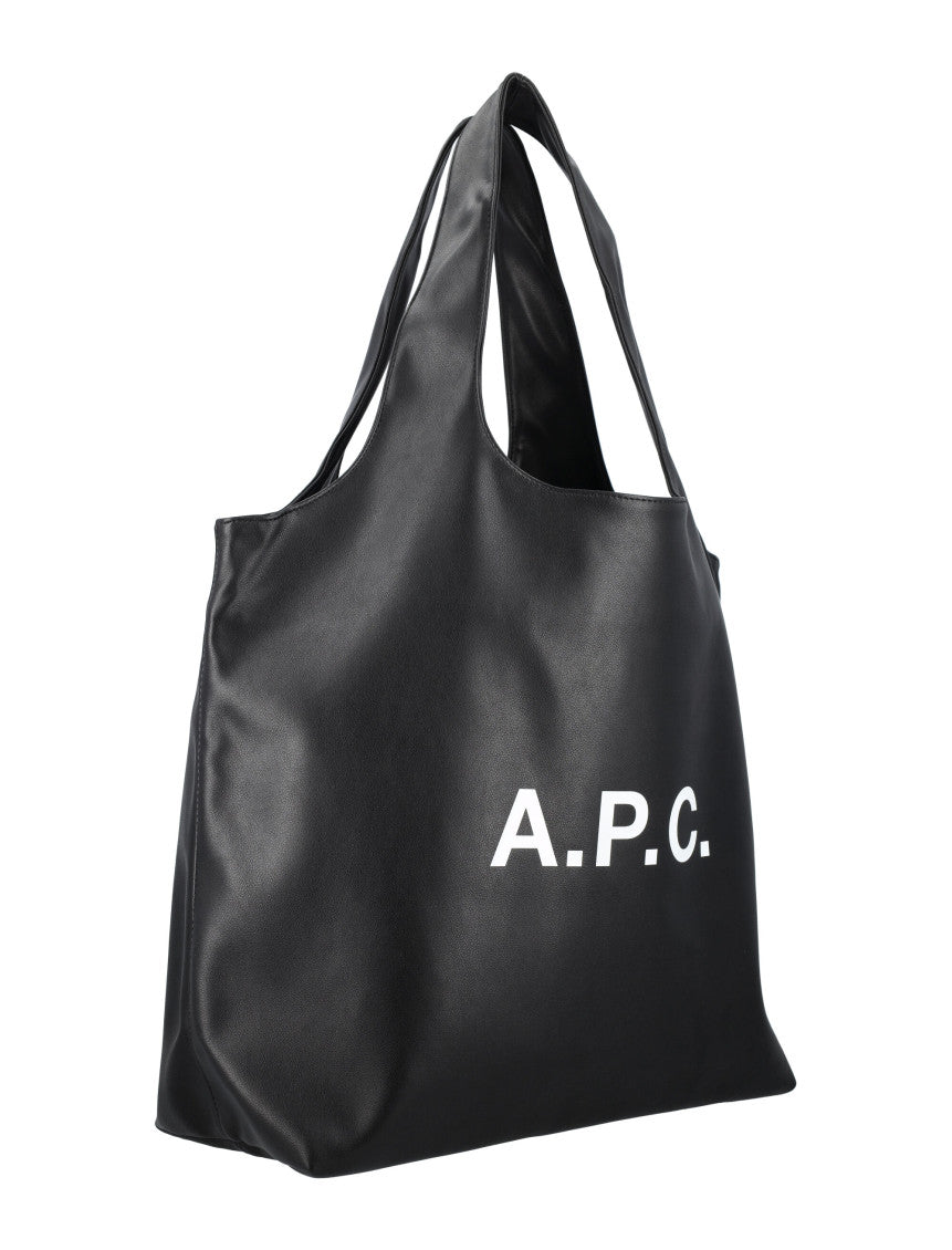 Black Ninon Logo-print Tote Bag 6