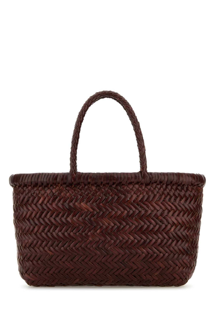 Dark Brown Gora Mini Tote 1