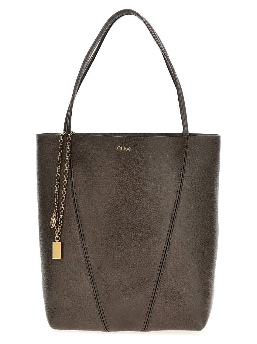 Grey 'Chloé Spin' Tote Bag 1