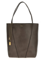 Grey 'Chloé Spin' Tote Bag 1