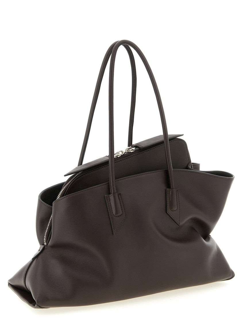 Brown La Passeggiata Medium Shoulder Bag 2